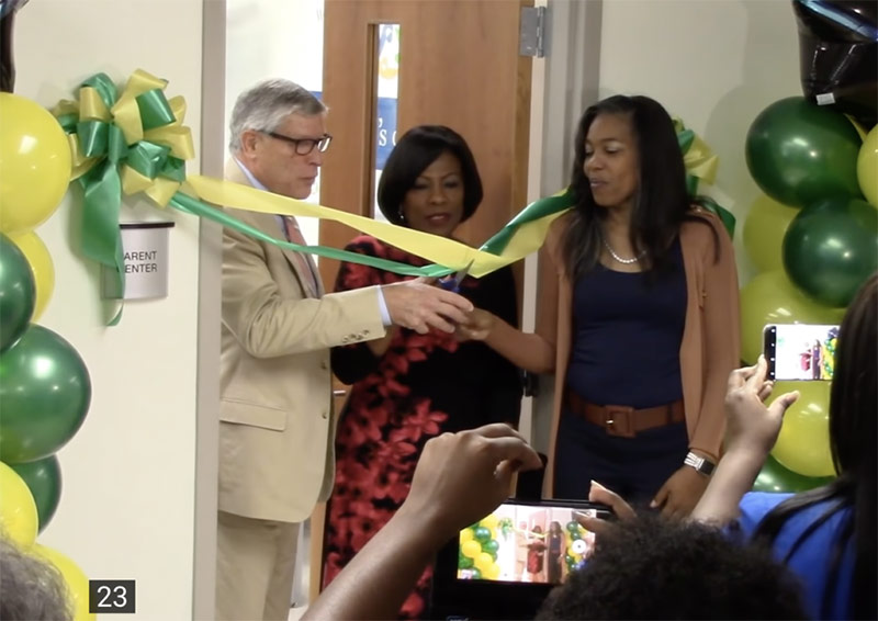 Ribbon Cutting Ceremony at Park Forest Elementary