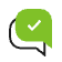 green message bubble icon